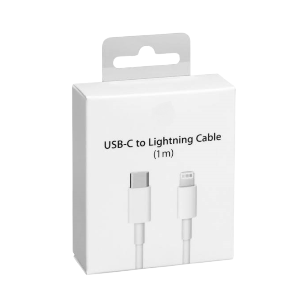 Boxed with Logo 1 Meter USB C – Lightning Cable